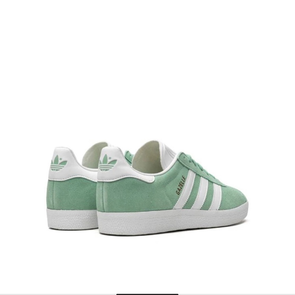 Mint Green Adidas Gazelles